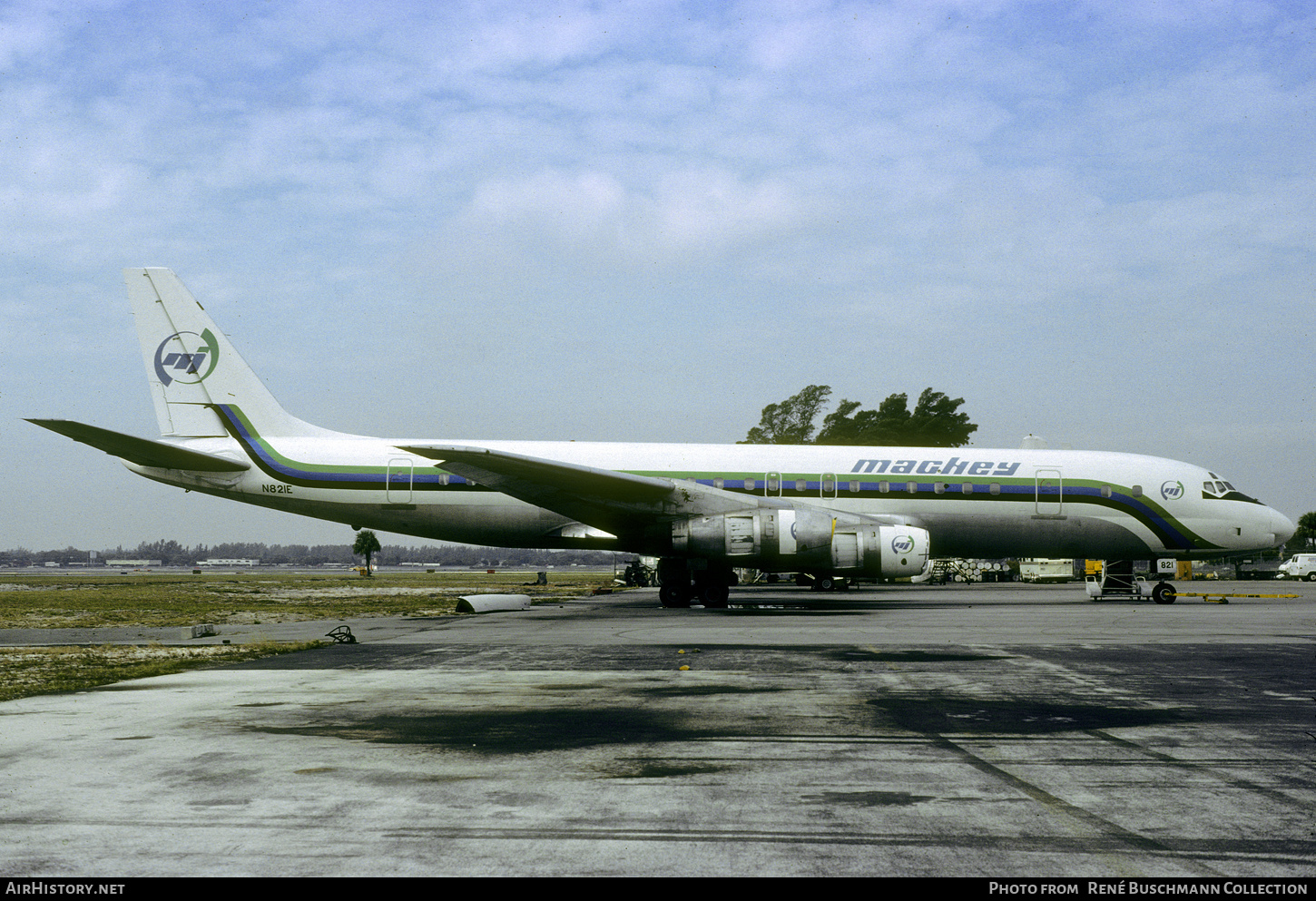 Aircraft Photo of N821E | Douglas DC-8-51 | Mackey International Airlines | AirHistory.net #720278
