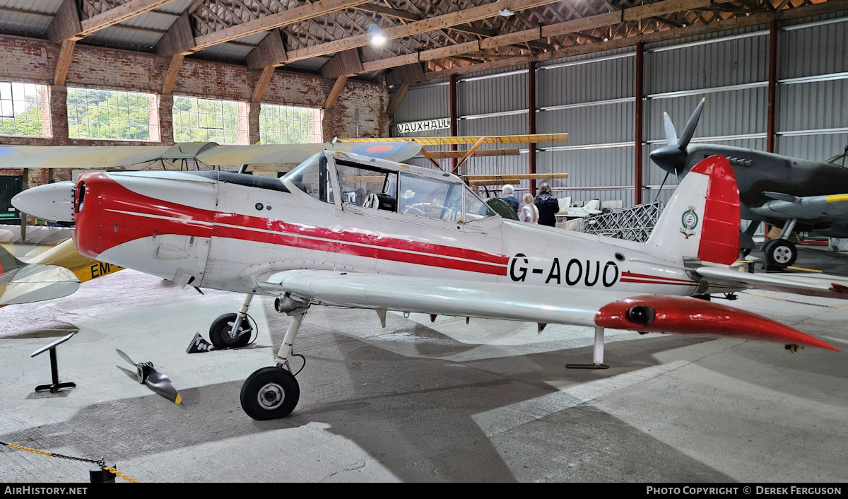 Aircraft Photo of G-AOUO | De Havilland Canada DHC-1 Chipmunk Mk22 | Royal Air Force Gliding and Soaring Association - RAFGSA | AirHistory.net #720324