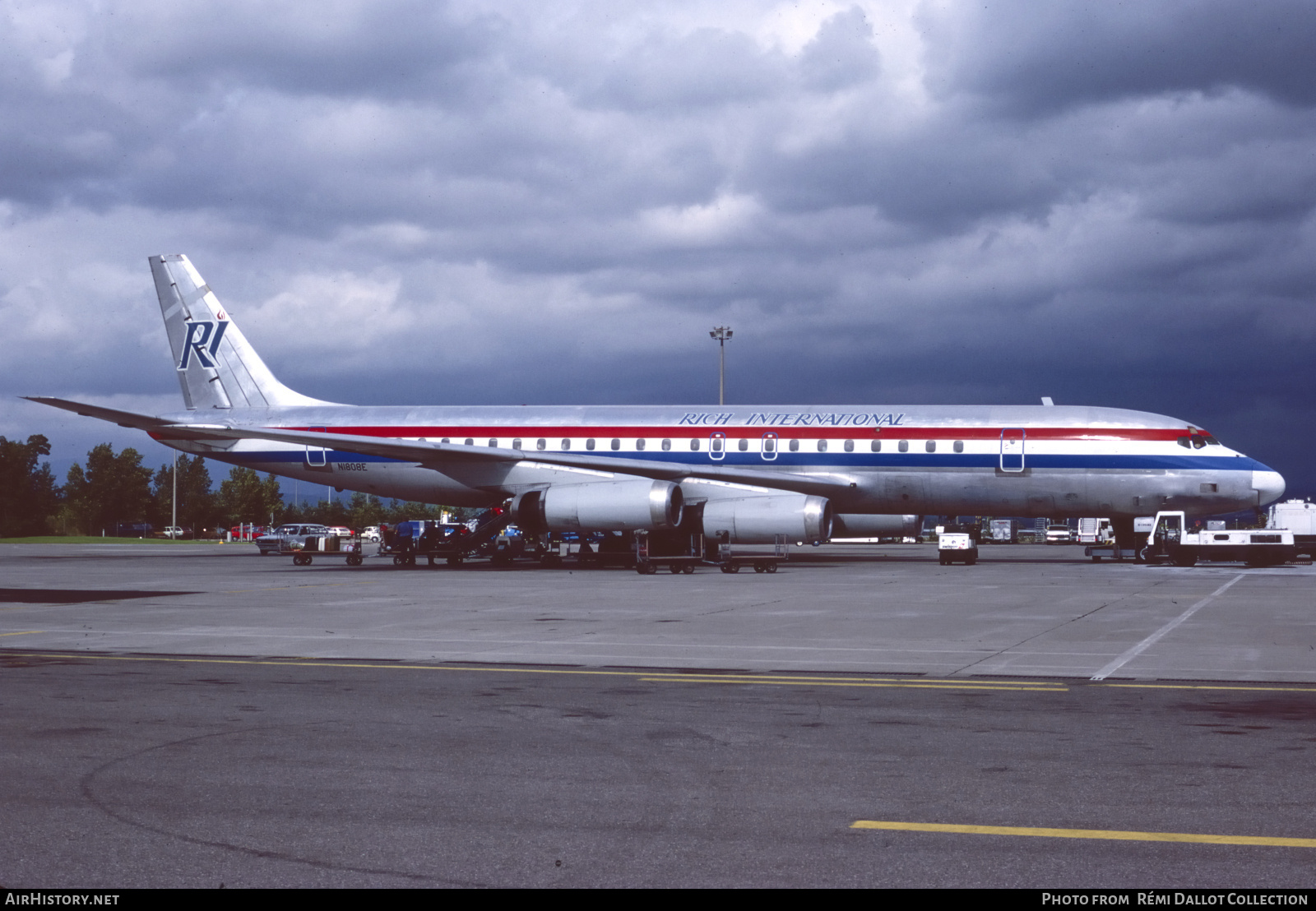 Aircraft Photo of N1808E | McDonnell Douglas DC-8-62 | Rich International Airways | AirHistory.net #720329