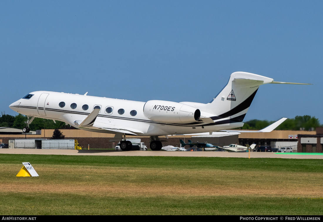 Aircraft Photo of N700ES | Gulfstream Aerospace G600 (G-VII) | Nicholas Air Charter | AirHistory.net #720337