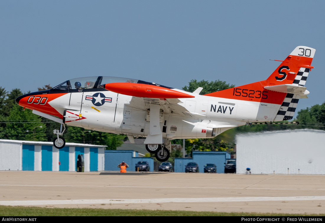 Aircraft Photo of N27WS / 155235 | North American T-2B Buckeye | USA - Navy | AirHistory.net #720342