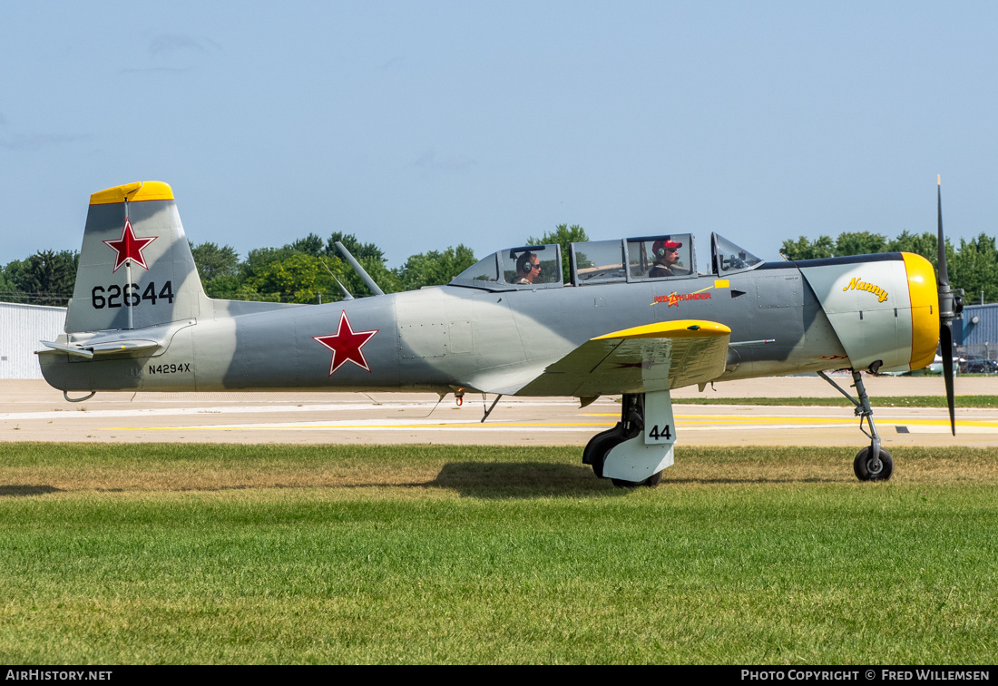 Aircraft Photo of N4294X / 62644 | Nanchang CJ-6A | Soviet Union - Air Force | AirHistory.net #720352