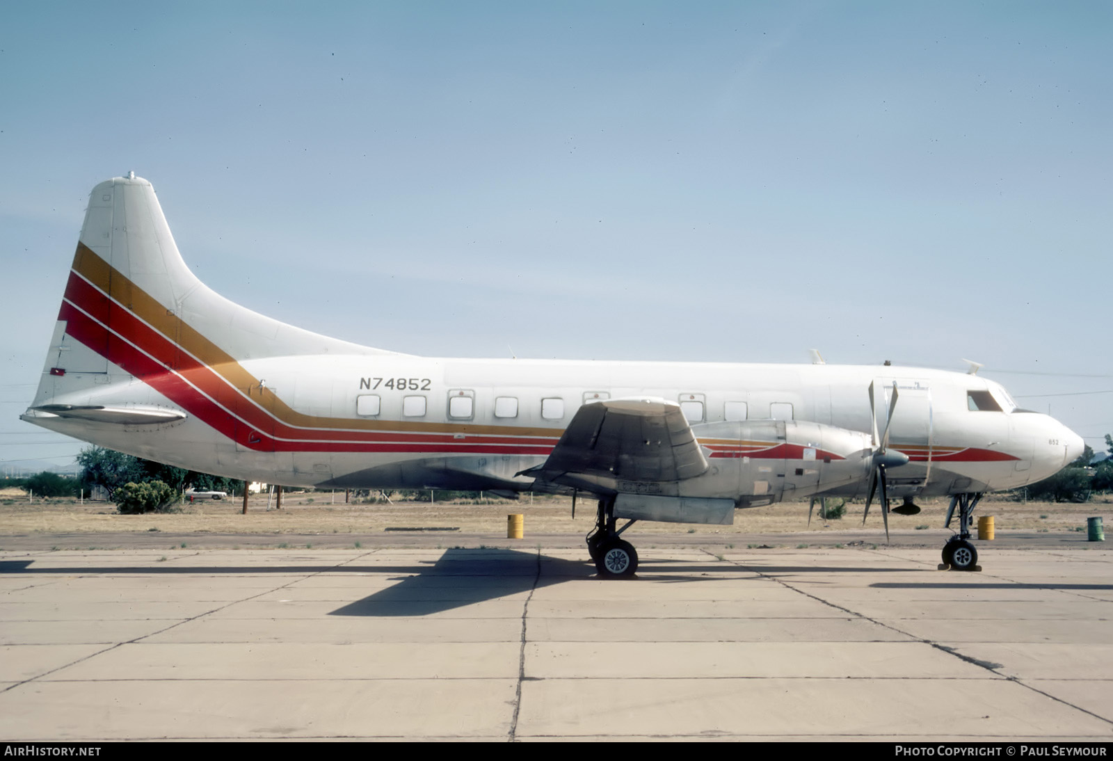 Aircraft Photo of N74852 | Convair 600 | Wright Air Lines | AirHistory.net #720360