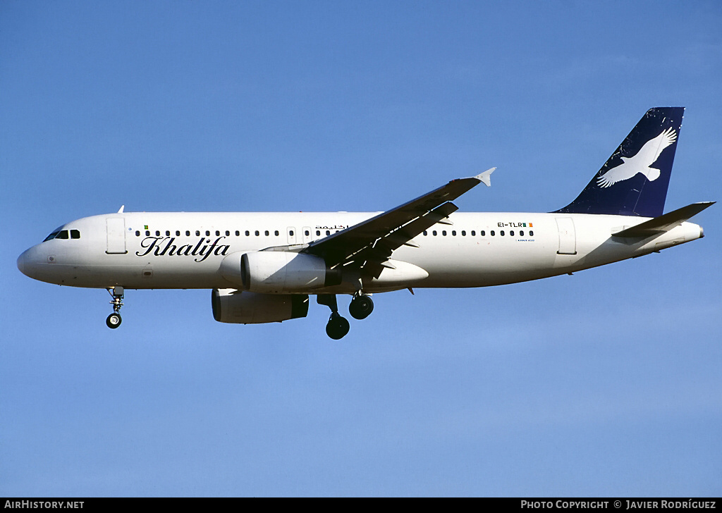 Aircraft Photo of EI-TLR | Airbus A320-231 | Khalifa Airways | AirHistory.net #720367