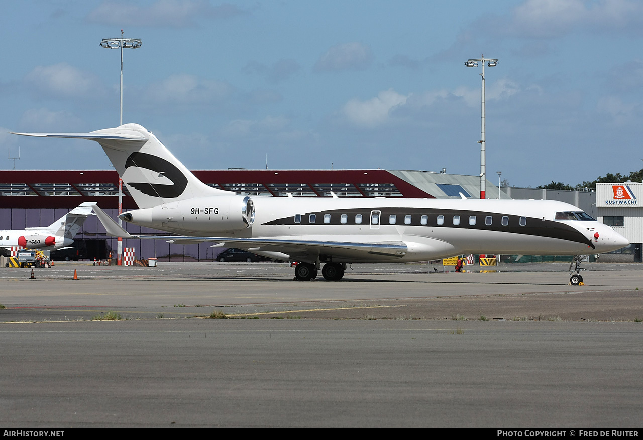 Aircraft Photo of 9H-SFG | Bombardier Global 6000 (BD-700-1A10) | AirHistory.net #720385