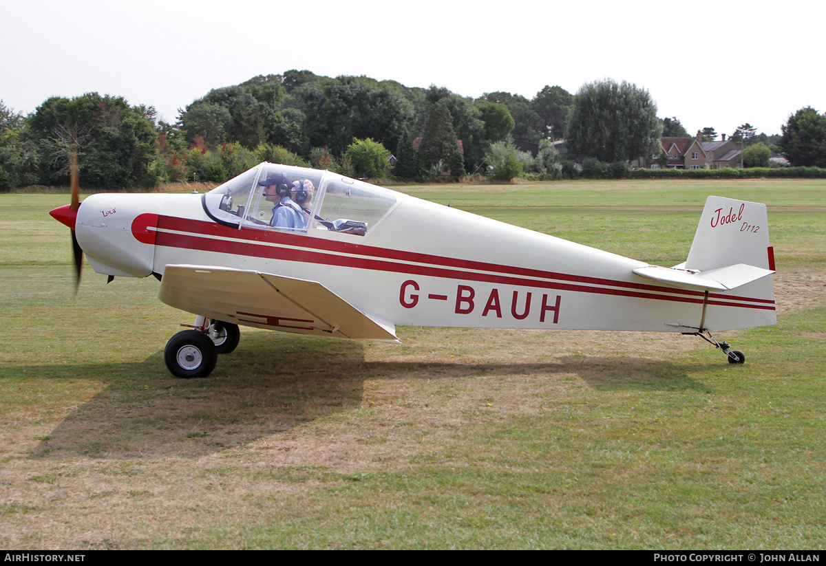 Aircraft Photo of G-BAUH | Jodel D-112 | AirHistory.net #720398