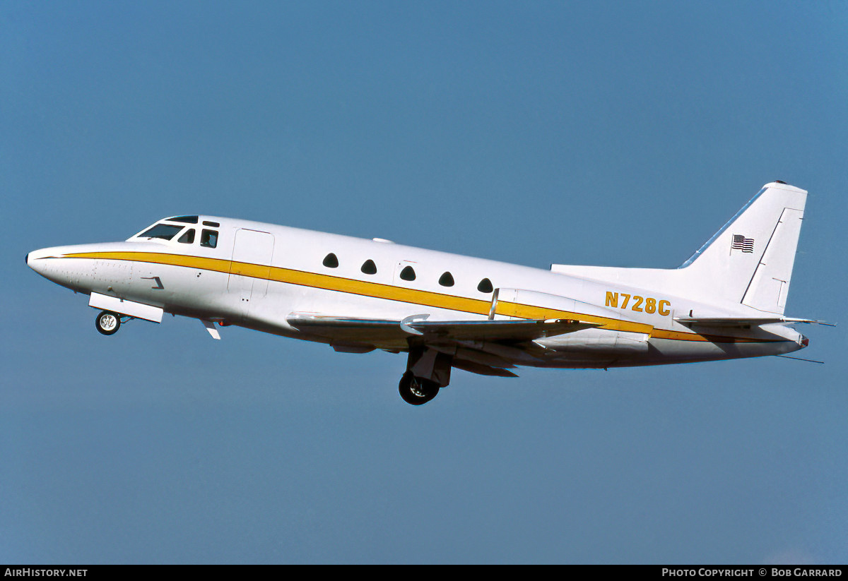 Aircraft Photo of N728C | North American Rockwell NA-465 Sabreliner 65 | AirHistory.net #720400