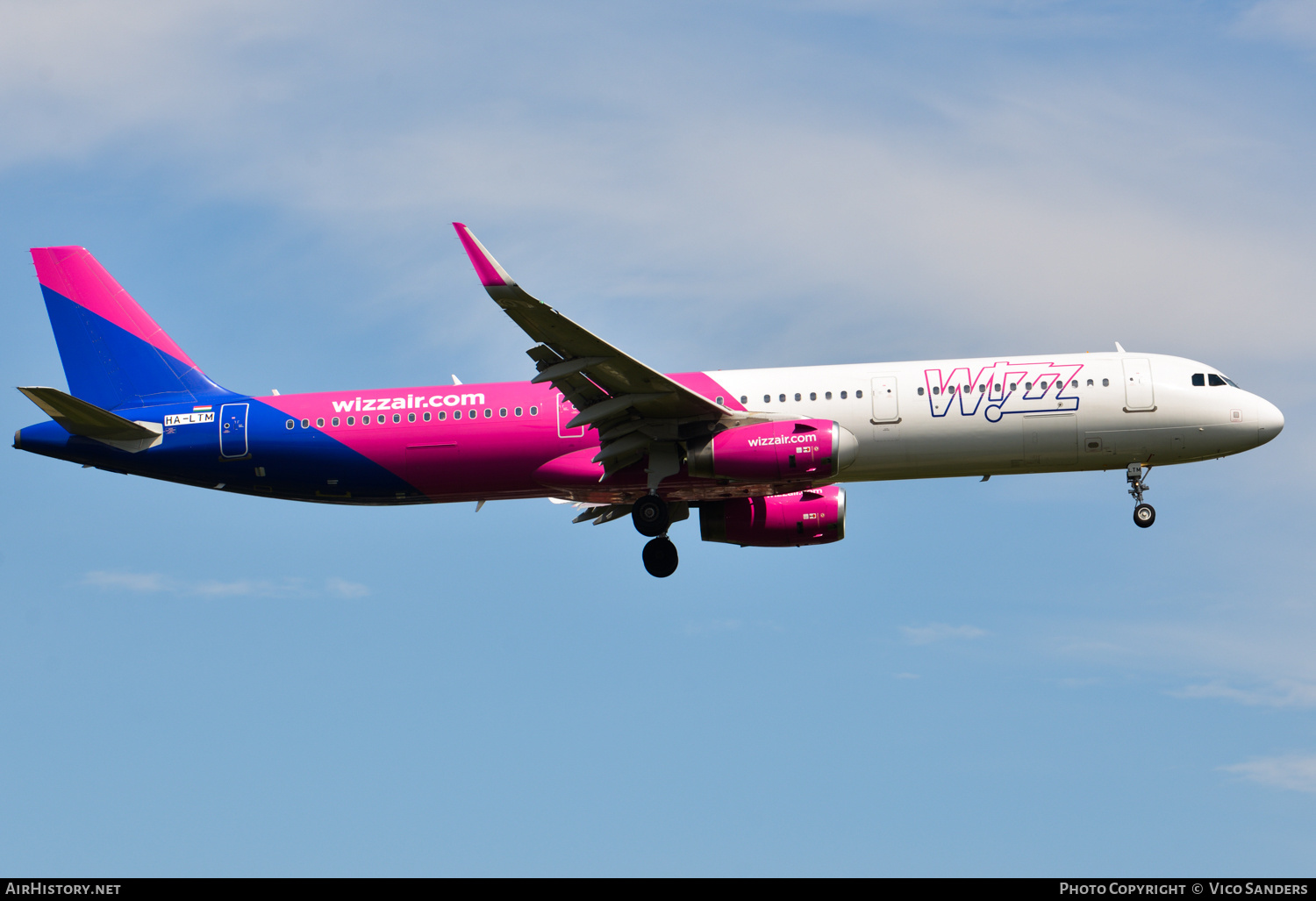 Aircraft Photo of HA-LTM | Airbus A321-231 | Wizz Air | AirHistory.net #720404