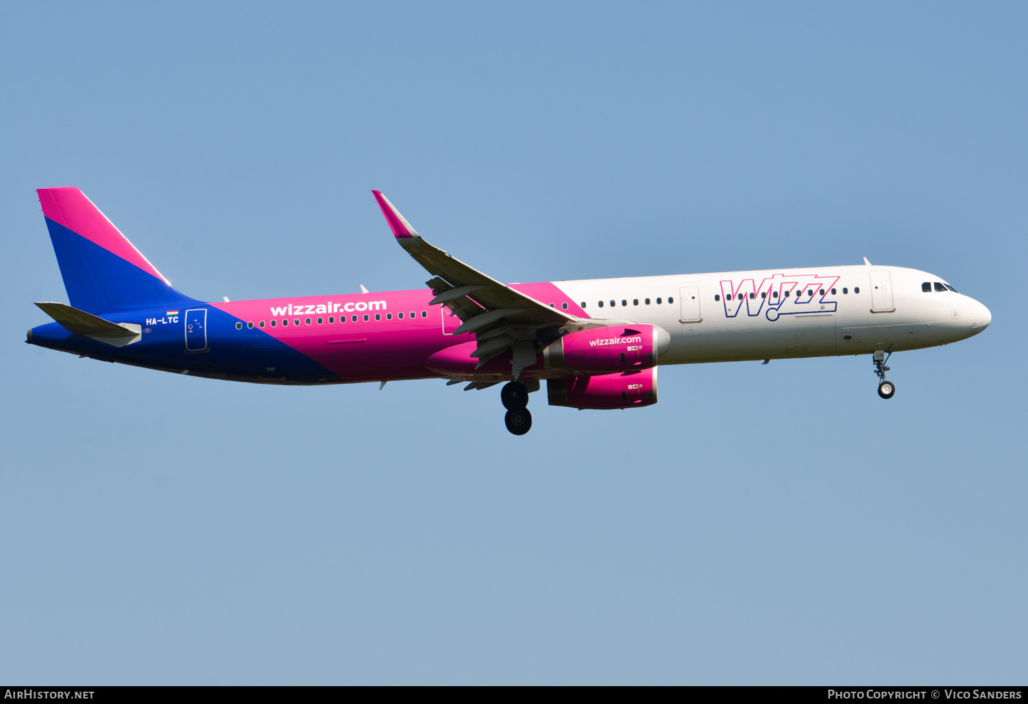 Aircraft Photo of HA-LTC | Airbus A321-231 | Wizz Air | AirHistory.net #720413