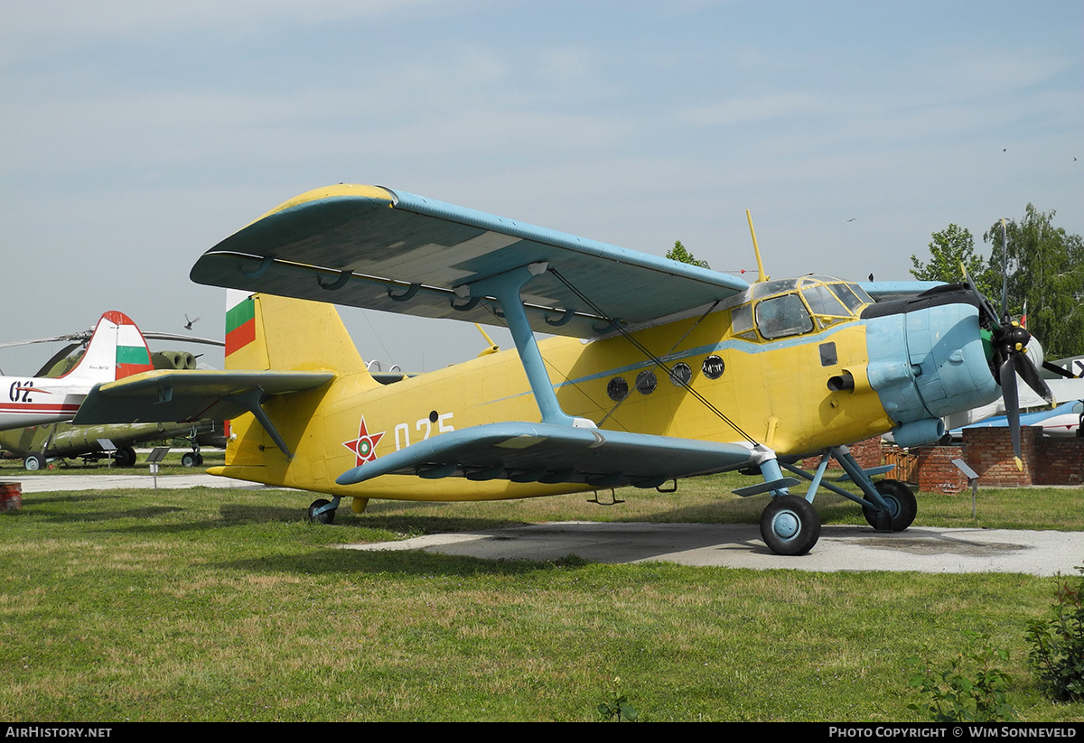 Aircraft Photo of 025 | Antonov An-2M | Bulgaria - Air Force | AirHistory.net #720416