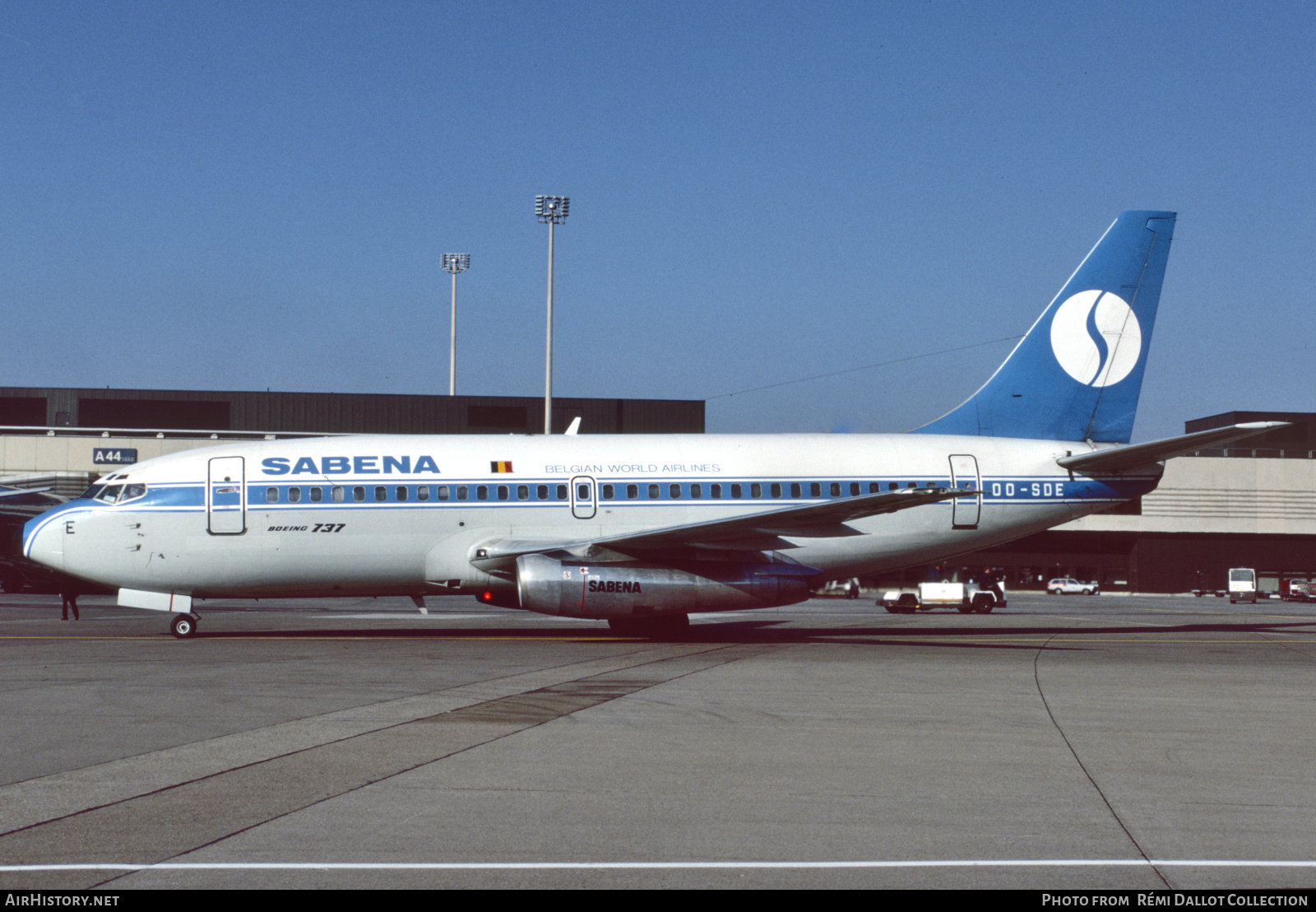 Aircraft Photo of OO-SDE | Boeing 737-229/Adv | Sabena | AirHistory.net #720422