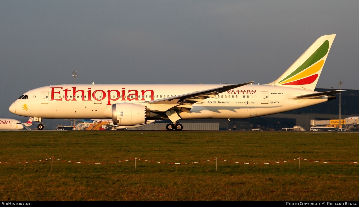 Aircraft Photo of ET-ATH | Boeing 787-8 Dreamliner | Ethiopian Airlines | AirHistory.net #720429