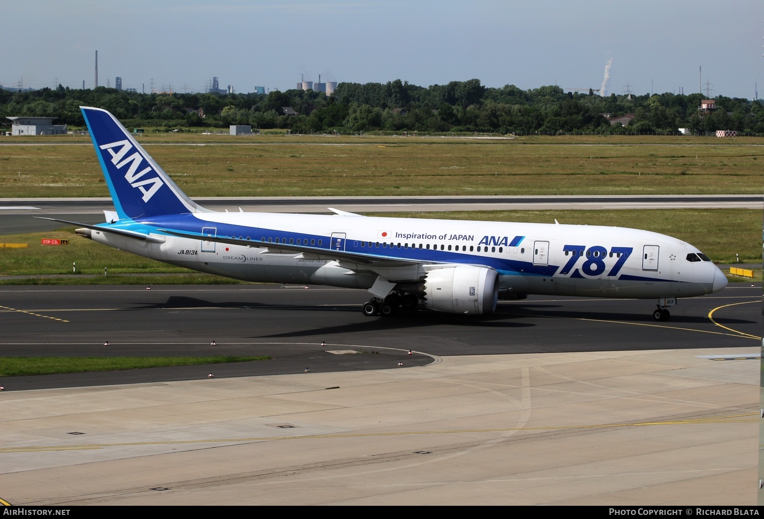 Aircraft Photo of JA813A | Boeing 787-8 Dreamliner | All Nippon Airways - ANA | AirHistory.net #720432