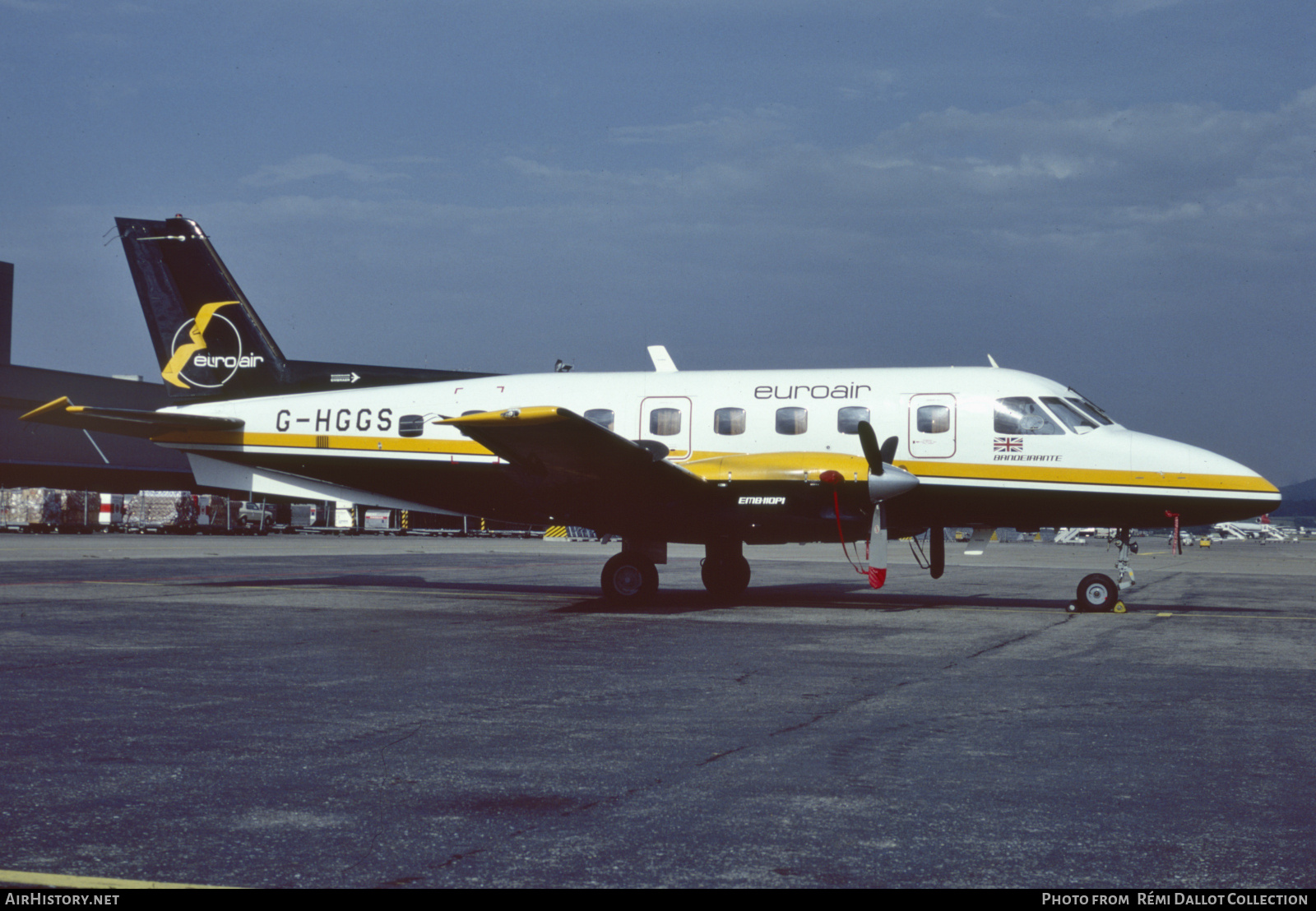Aircraft Photo of G-HGGS | Embraer EMB-110P1 Bandeirante | Euroair | AirHistory.net #720455