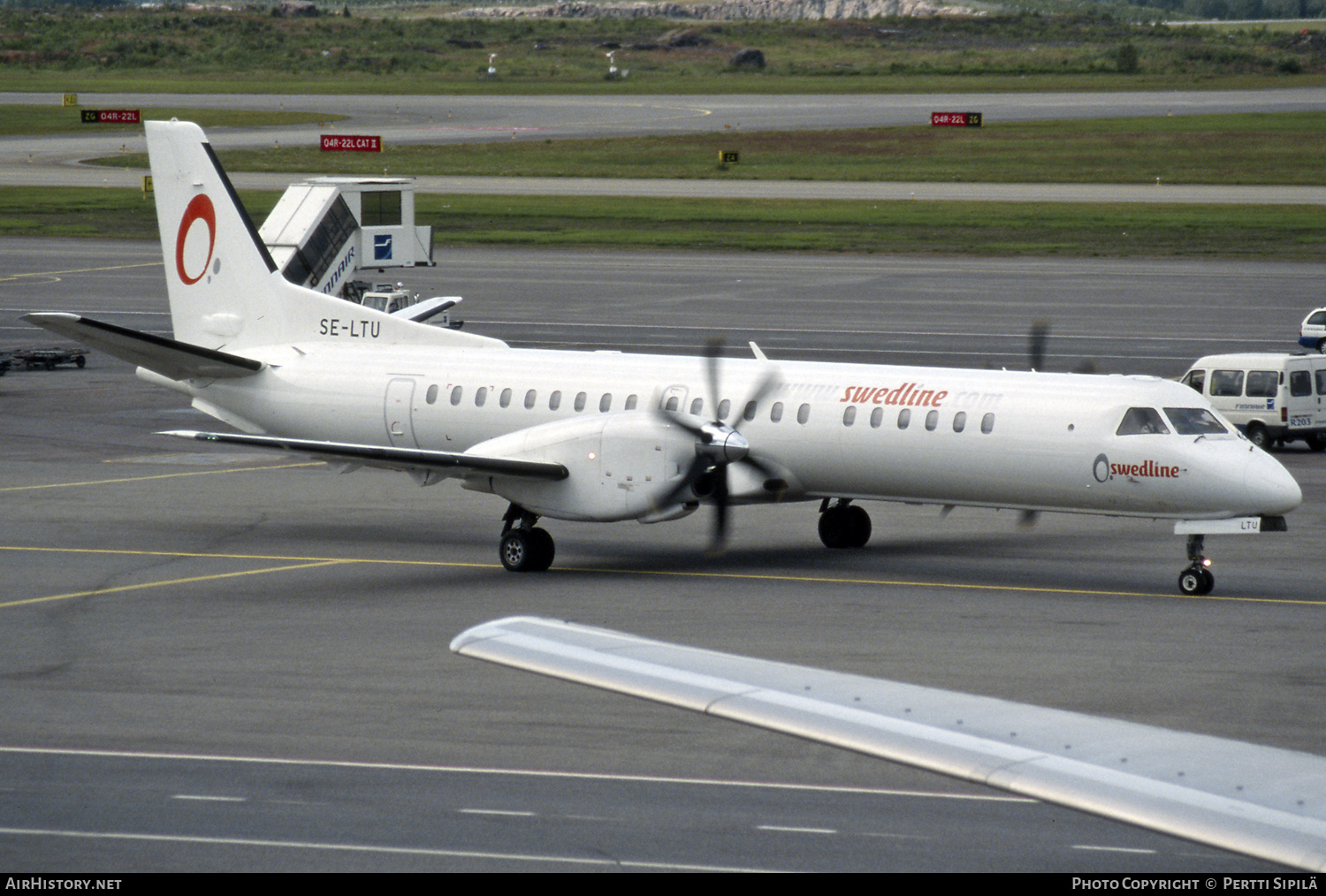 Aircraft Photo of SE-LTU | Saab 2000 | Swedline Express | AirHistory.net #720464