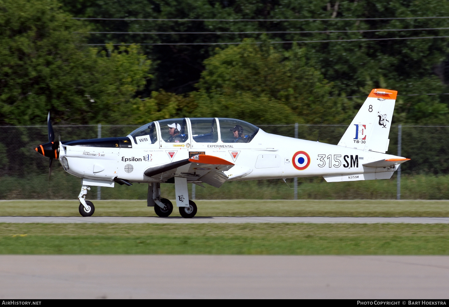 Aircraft Photo of N315SM / 8 | Socata TB-30 Epsilon | France - Air Force | AirHistory.net #720481