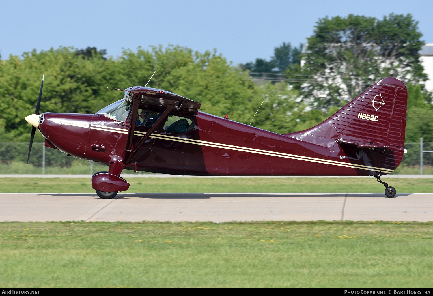 Aircraft Photo of N662C | Stinson 108-3 | AirHistory.net #720489