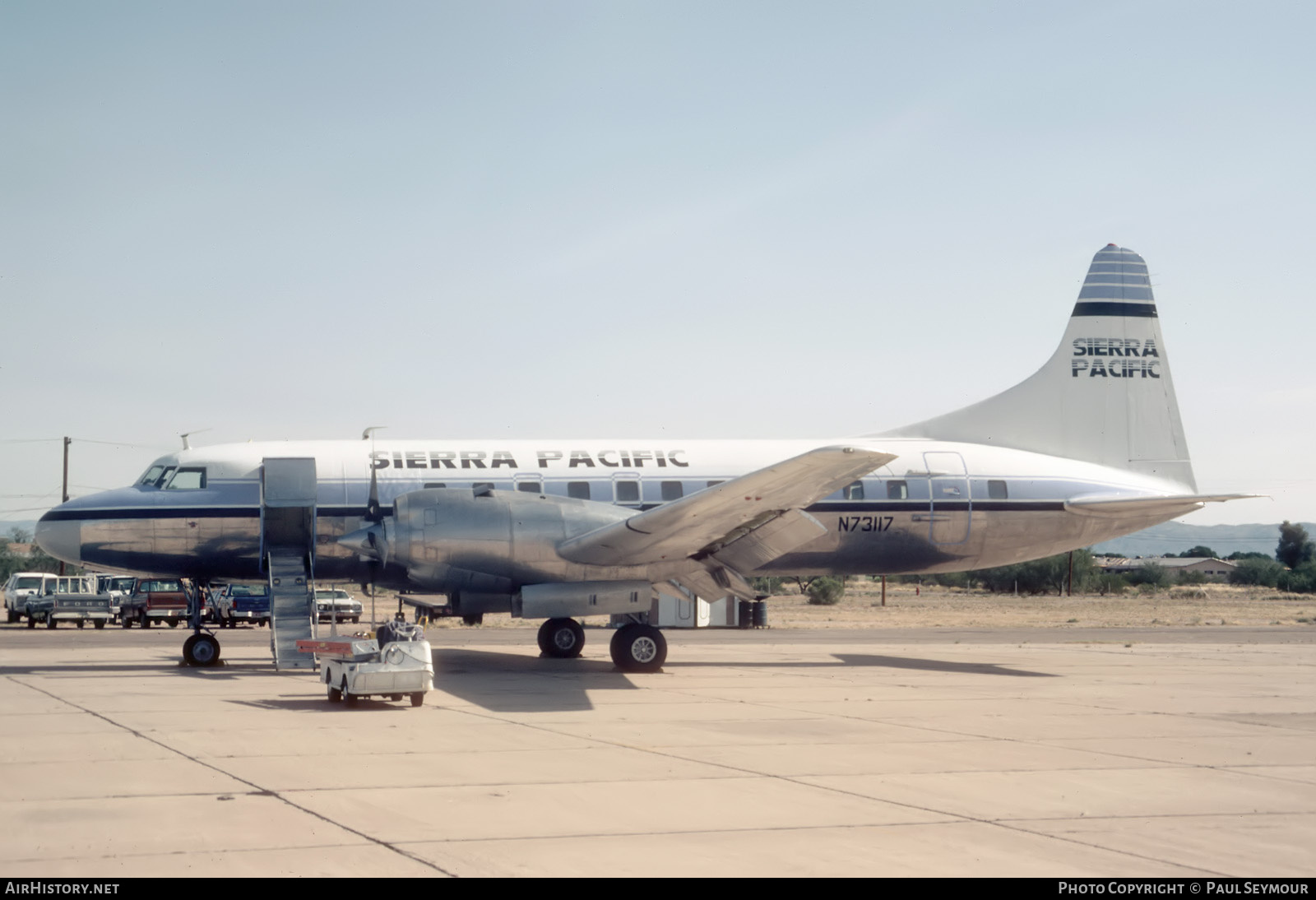 Aircraft Photo of N73117 | Convair 580 | Sierra Pacific Airlines | AirHistory.net #720491