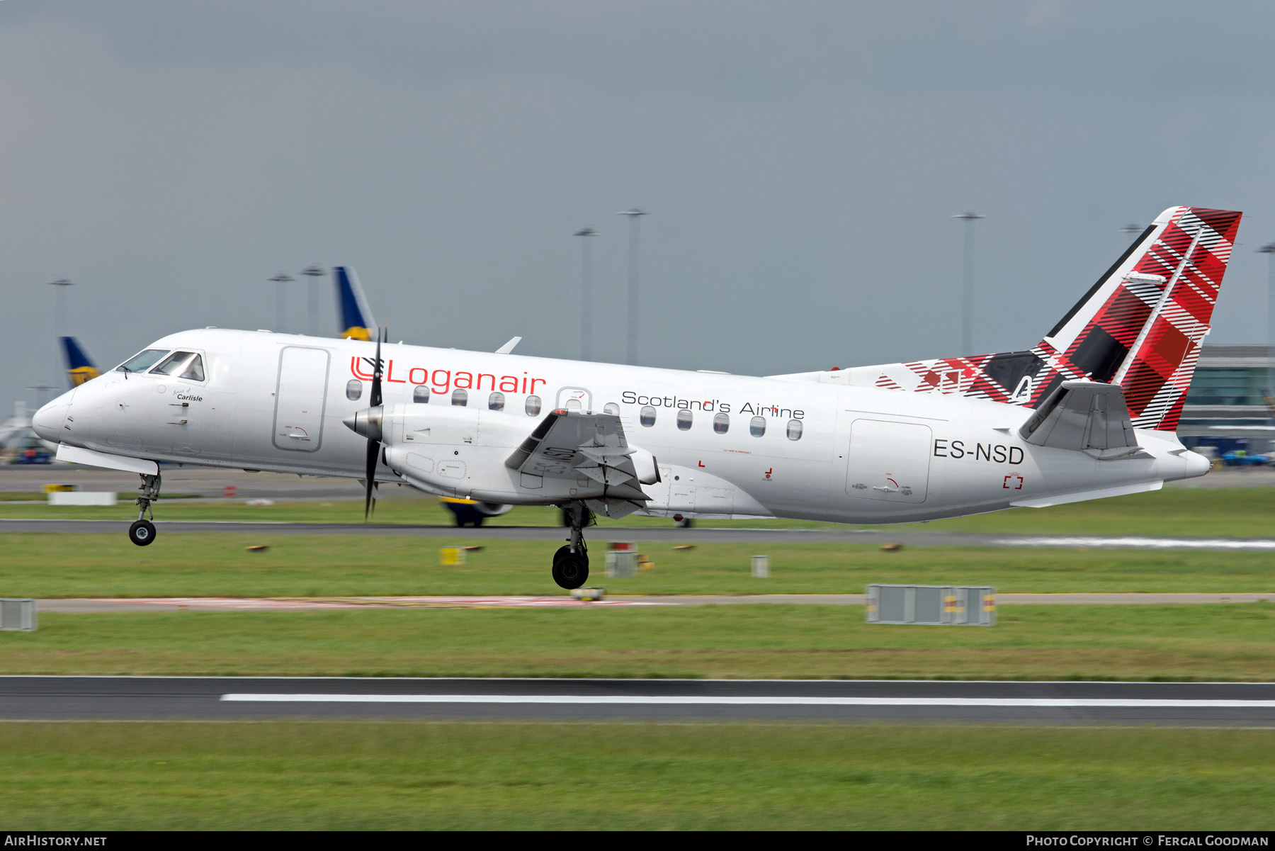 Aircraft Photo of ES-NSD | Saab 340B | Loganair | AirHistory.net #720493