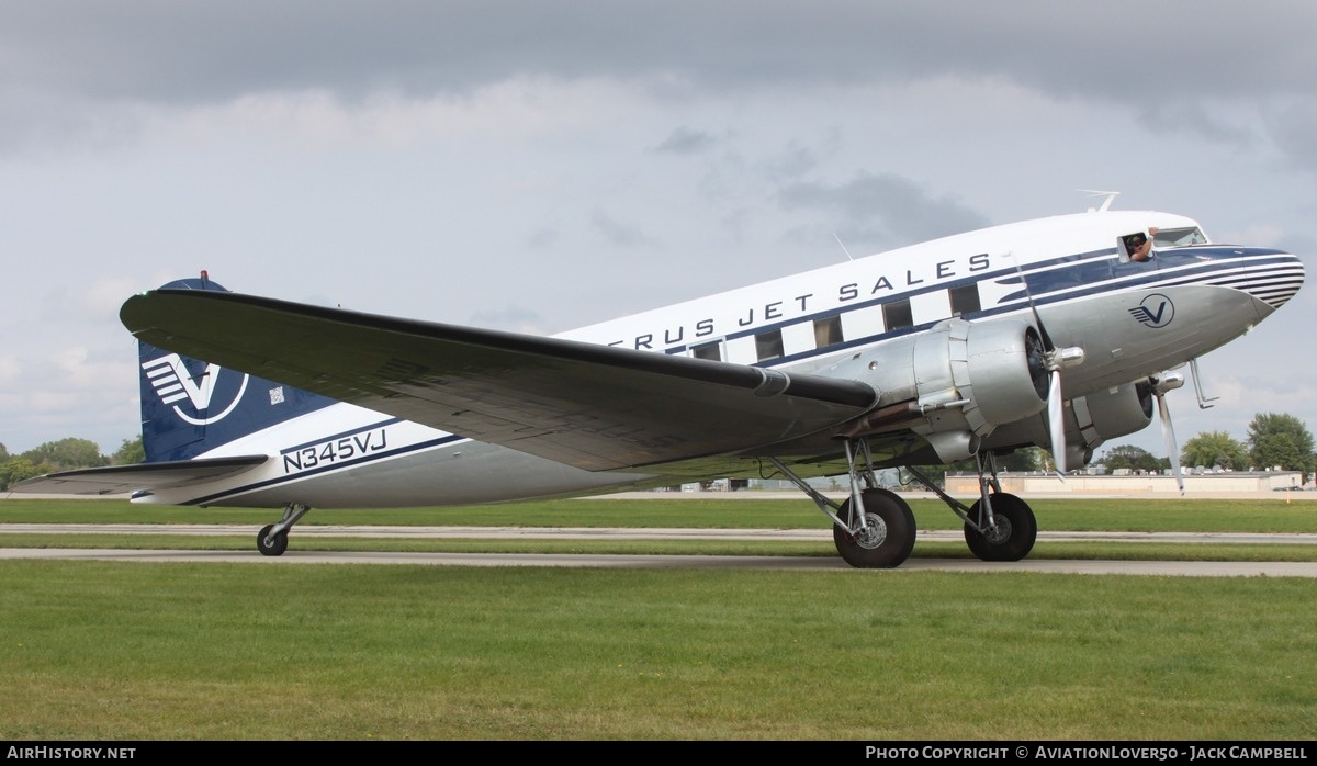 Aircraft Photo of N345VJ | Douglas DC-3(C) | Vaerus Jet Sales | AirHistory.net #720494