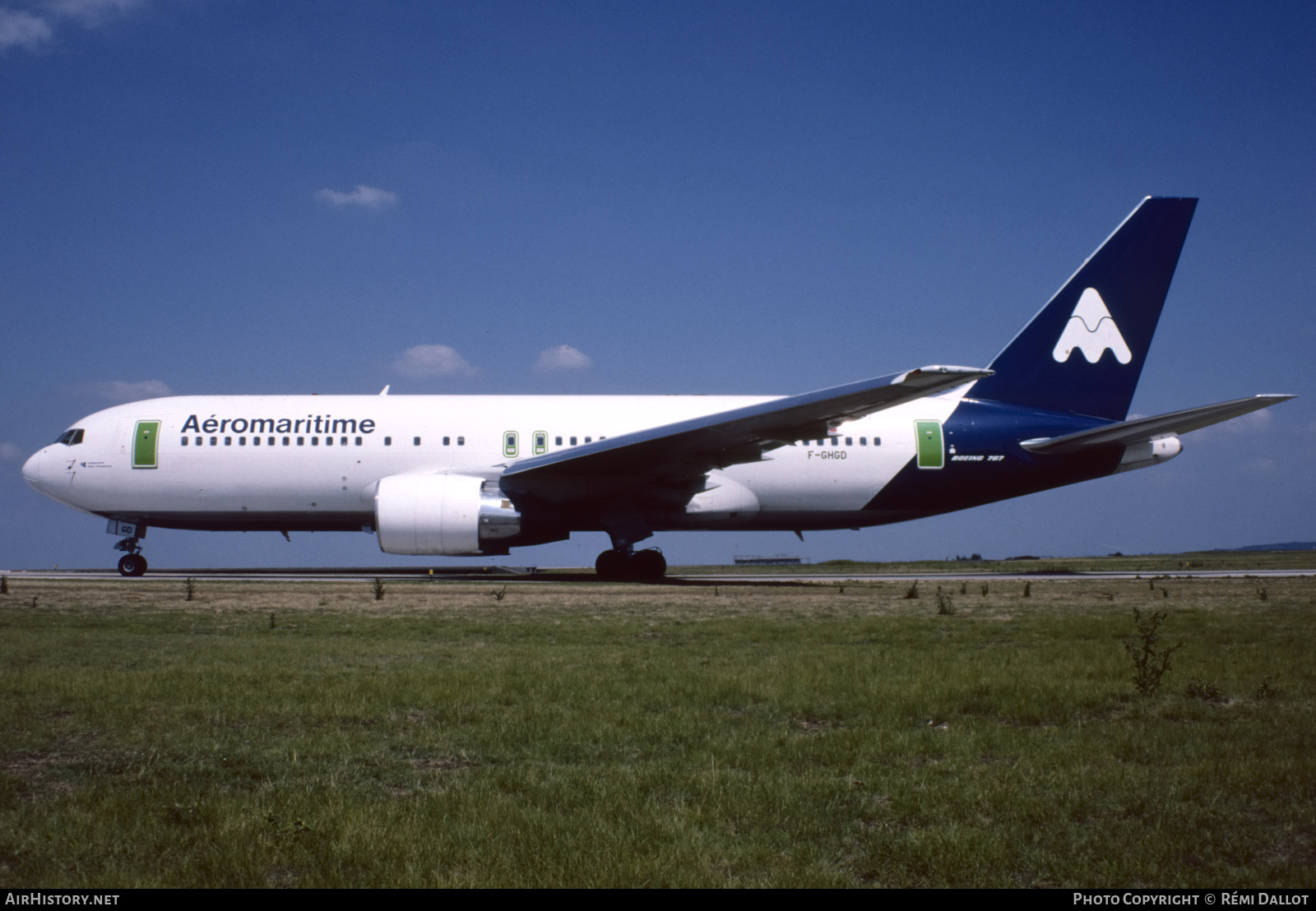 Aircraft Photo of F-GHGD | Boeing 767-27E/ER | Aéromaritime | AirHistory.net #720507