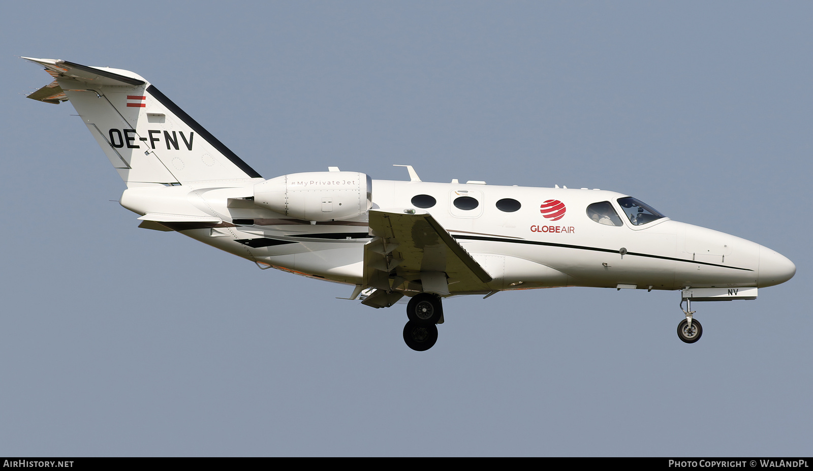 Aircraft Photo of OE-FNV | Cessna 510 Citation Mustang | GlobeAir | AirHistory.net #720509