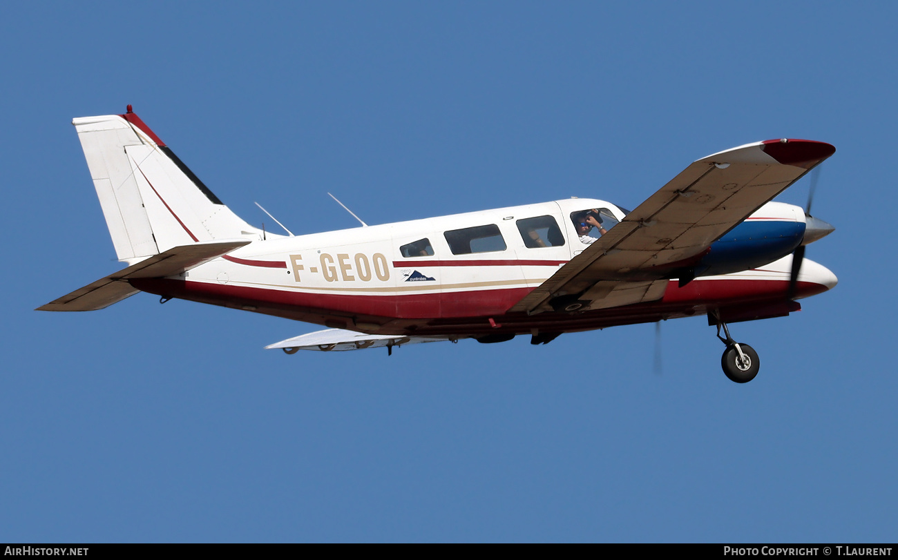 Aircraft Photo of F-GEOO | Piper PA-34-200T Seneca II | Aero Pyrenees | AirHistory.net #720517