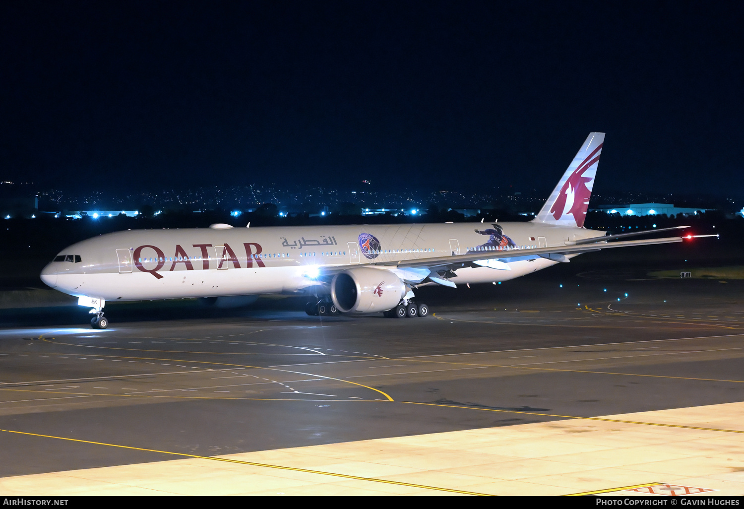Aircraft Photo of A7-BEK | Boeing 777-300/ER | Qatar Airways | AirHistory.net #720527