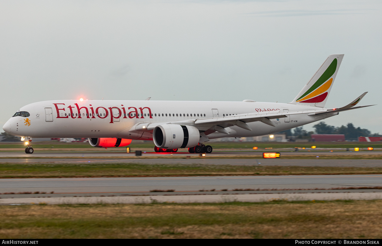Aircraft Photo of ET-AYM | Airbus A350-941 | Ethiopian Airlines | AirHistory.net #720538