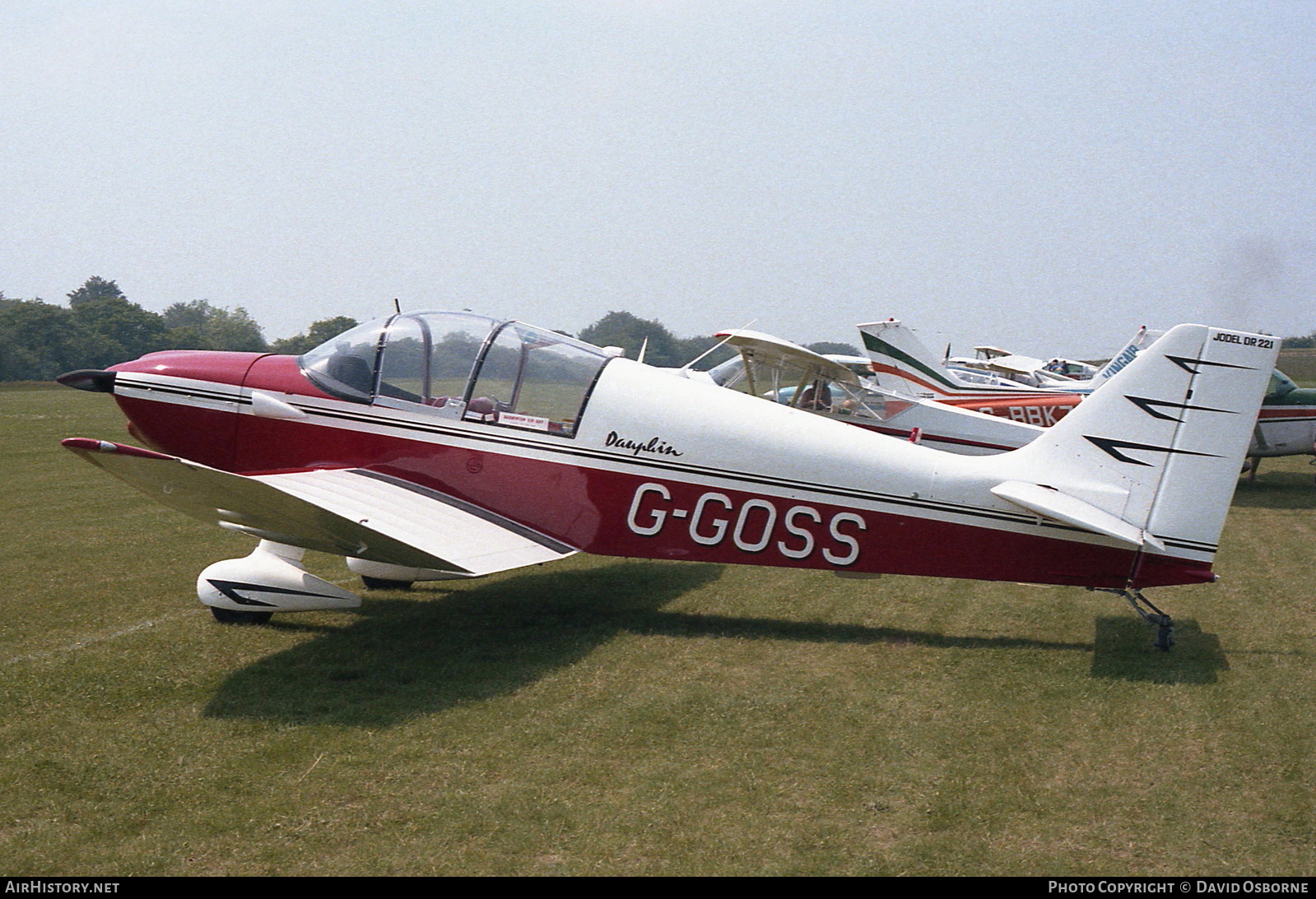 Aircraft Photo of G-GOSS | CEA Jodel DR221 Dauphin | AirHistory.net #720560