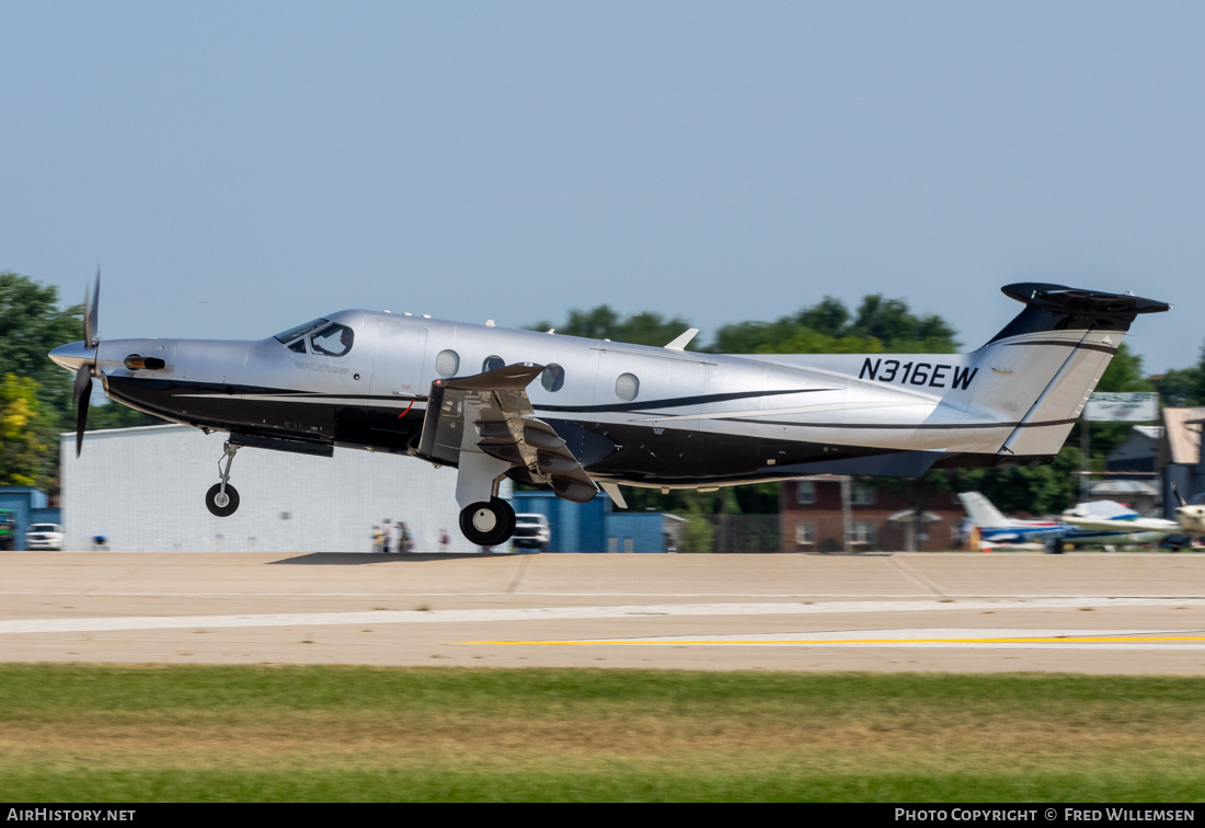 Aircraft Photo of N316EW | Pilatus PC-12NG (PC-12/47E) | AirHistory.net #720562