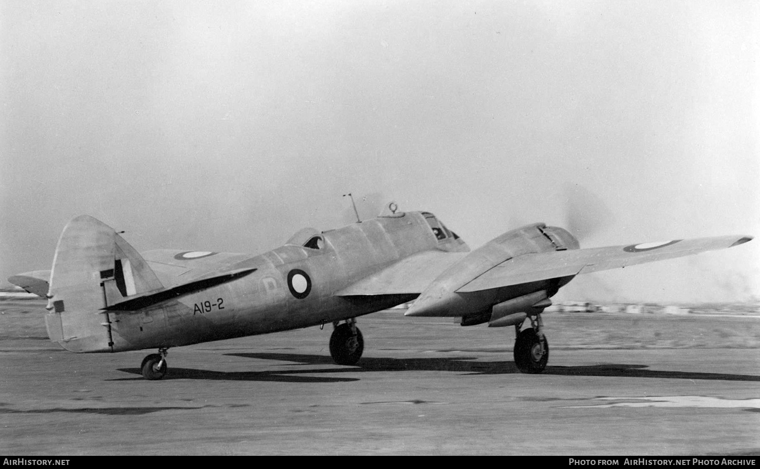 Aircraft Photo of A19-2 | Bristol 156 Beaufighter Mk1C | Australia - Air Force | AirHistory.net #720578