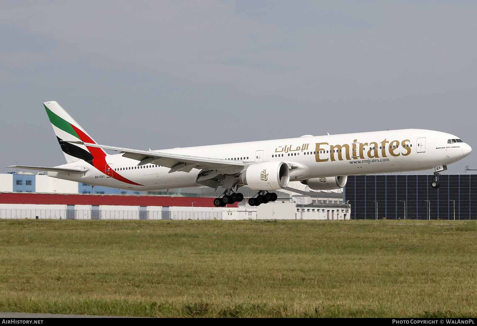 Aircraft Photo of A6-EGY | Boeing 777-31H/ER | Emirates | AirHistory.net #720600