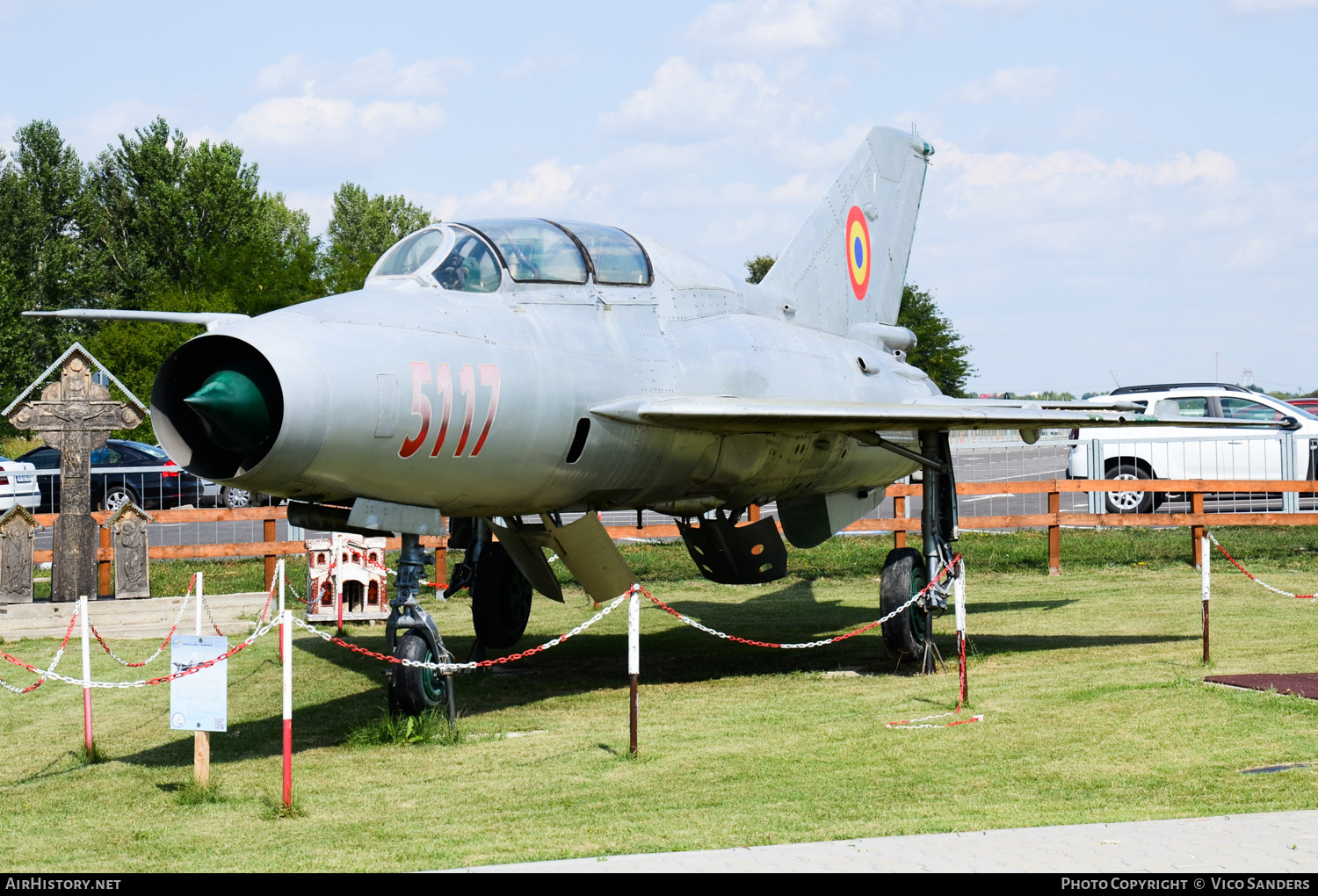 Aircraft Photo of 5117 | Mikoyan-Gurevich MiG-21US | Romania - Air Force | AirHistory.net #720610