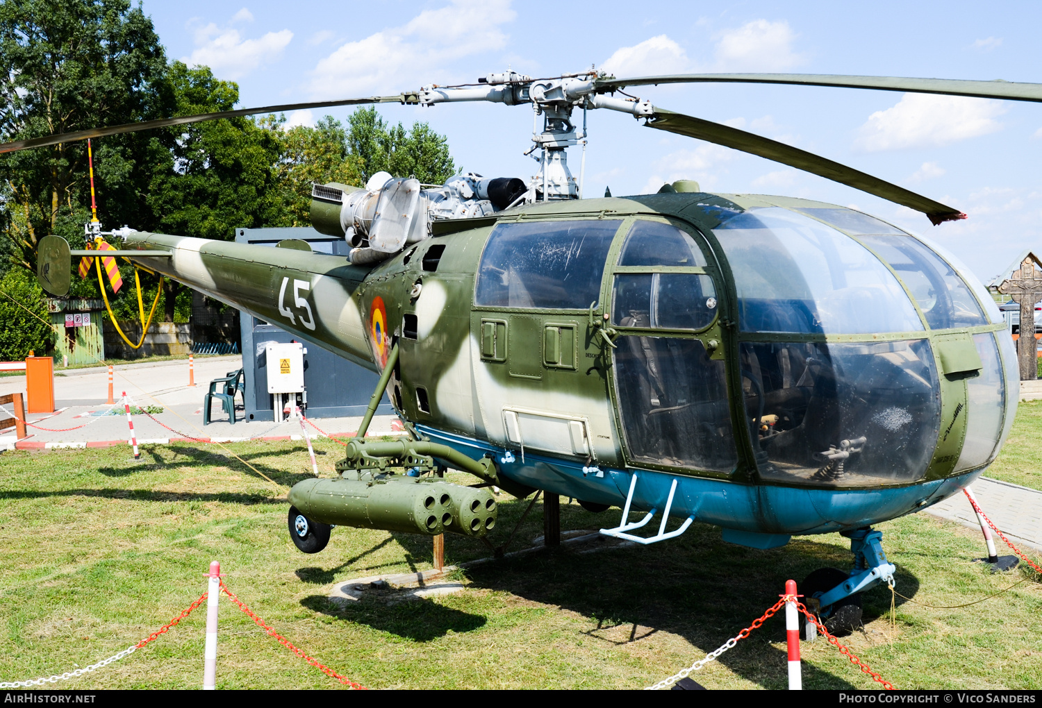 Aircraft Photo of 45 | IAR IAR-316B Alouette III | Romania - Air Force | AirHistory.net #720622