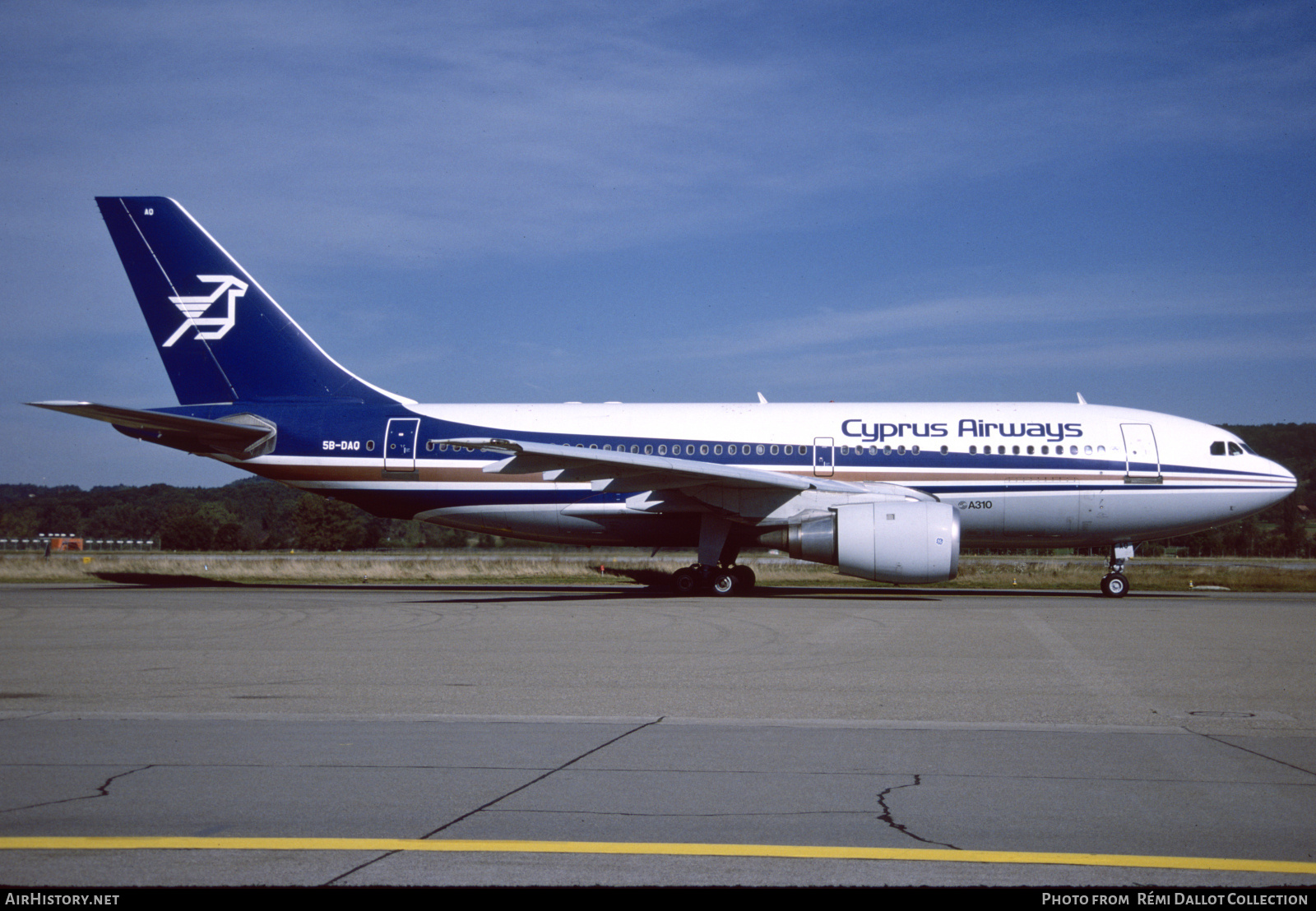 Aircraft Photo of 5B-DAQ | Airbus A310-203 | Cyprus Airways | AirHistory.net #720629