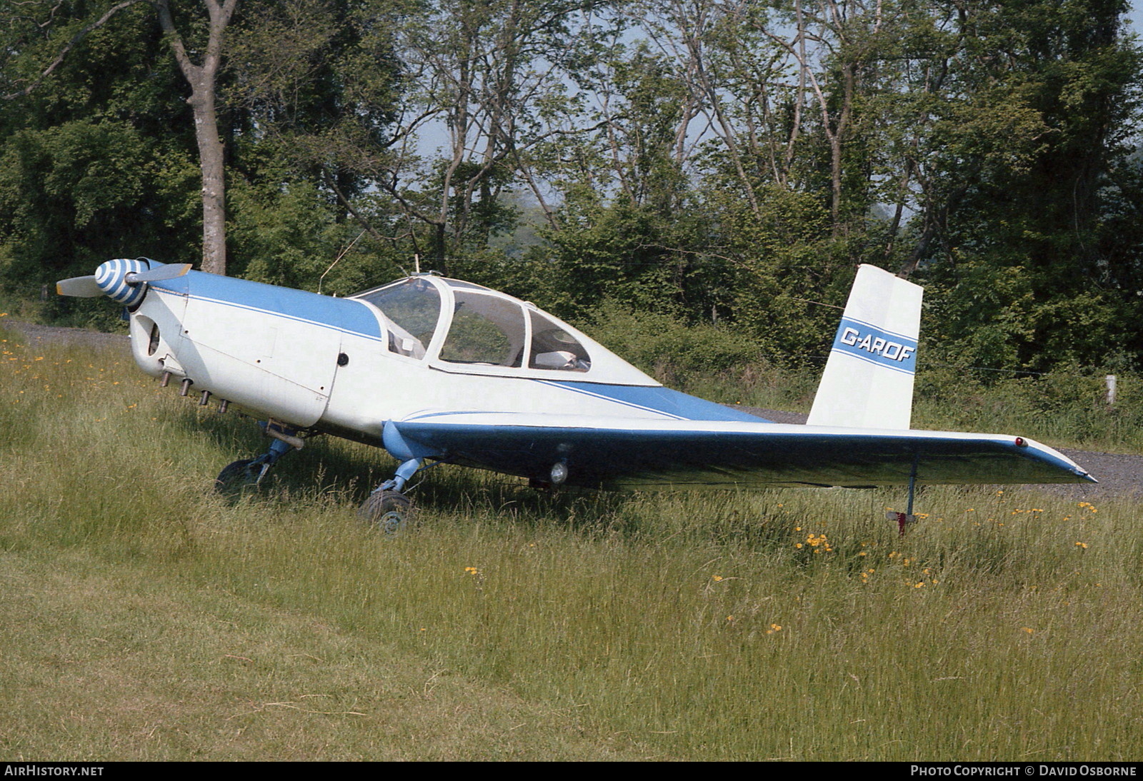 Aircraft Photo of G-AROF | Orličan L-40 Meta Sokol | AirHistory.net #720632