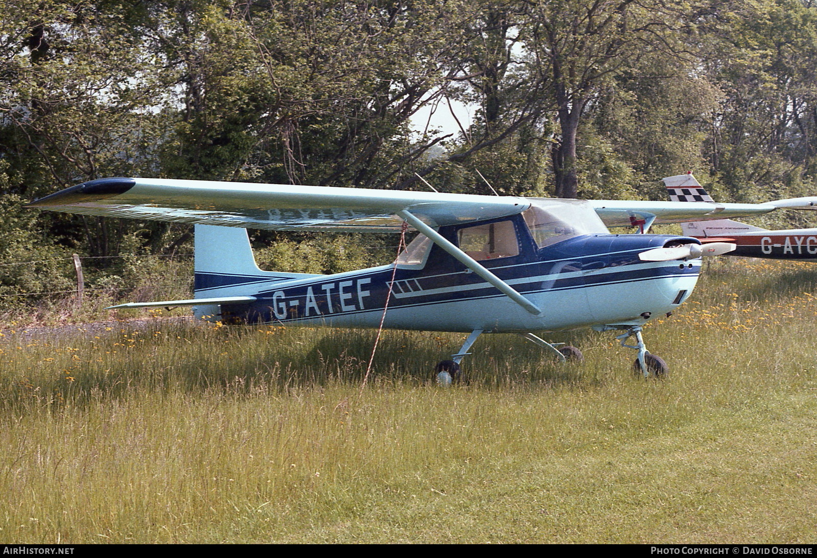 Aircraft Photo of G-ATEF | Cessna 150E | AirHistory.net #720635