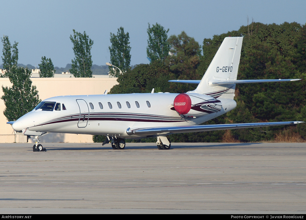 Aircraft Photo of G-GEVO | Cessna 680 Citation Sovereign | AirHistory.net #720655