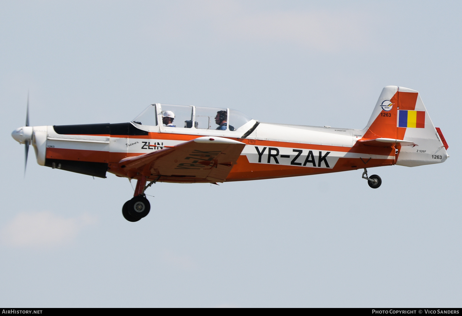 Aircraft Photo of YR-ZAK | Zlin Z-526F Trener Master | Aeroclubul Romanei | AirHistory.net #720670
