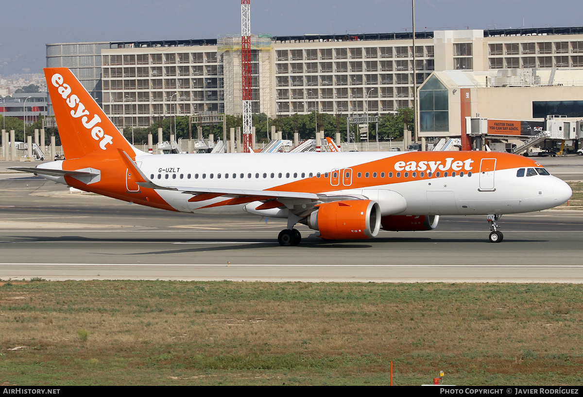 Aircraft Photo of G-UZLT | Airbus A320-251N | EasyJet | AirHistory.net #720674