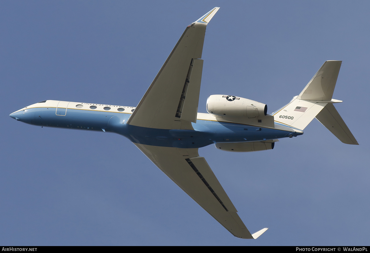 Aircraft Photo of 06-0500 / 60500 | Gulfstream Aerospace C-37B Gulfstream G550 (G-V-SP) | USA - Air Force | AirHistory.net #720694