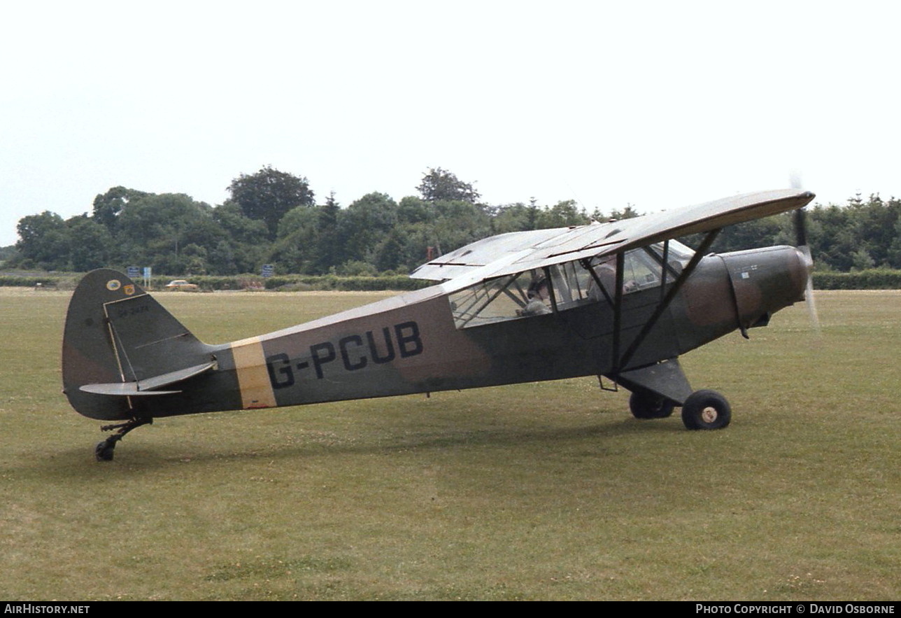 Aircraft Photo of G-PCUB / 54-2474 | Piper L-21B Super Cub | AirHistory.net #720696