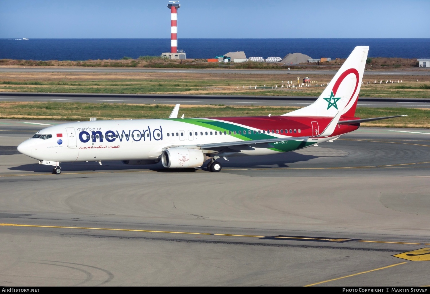 Aircraft Photo of CN-RGJ | Boeing 737-8B6 | Royal Air Maroc - RAM | AirHistory.net #720698