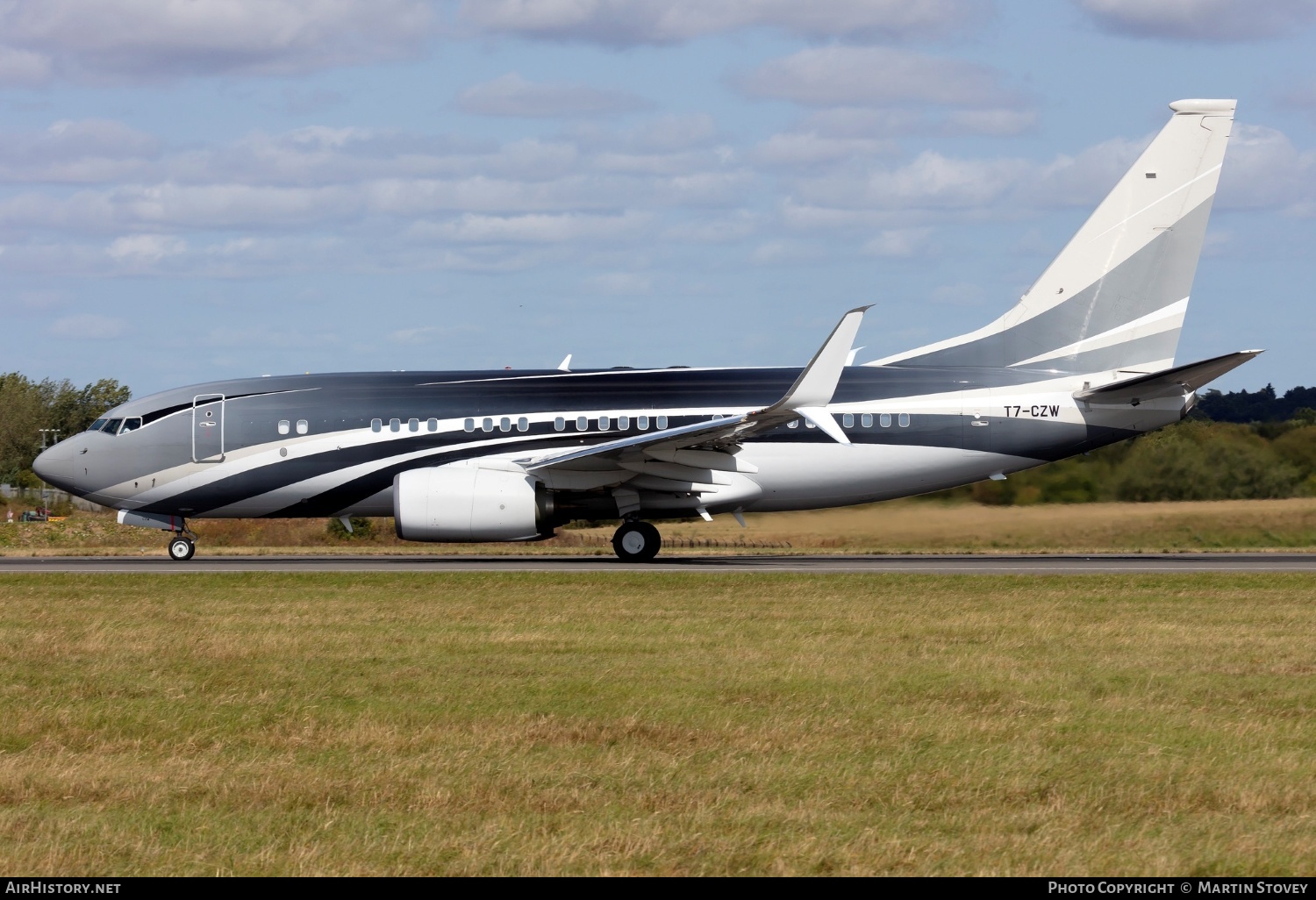 Aircraft Photo of T7-CZW | Boeing 737-7JW BBJ | AirHistory.net #720703