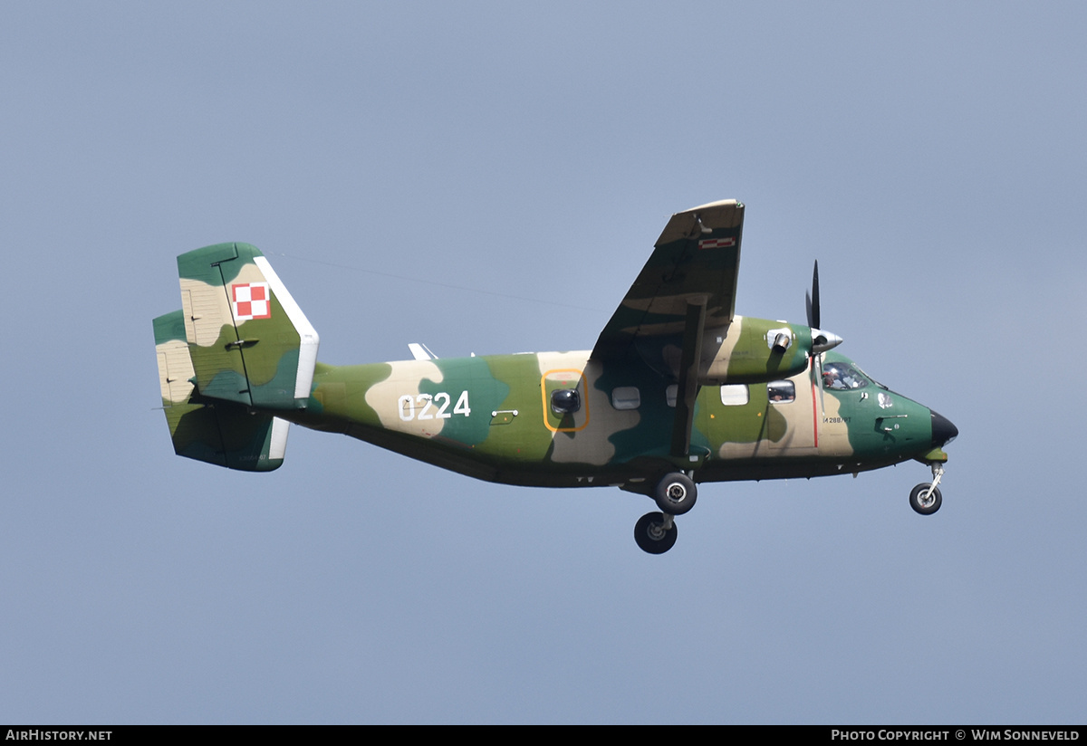 Aircraft Photo of 0224 | PZL-Mielec M-28B/PT Bryza | Poland - Air Force | AirHistory.net #720716