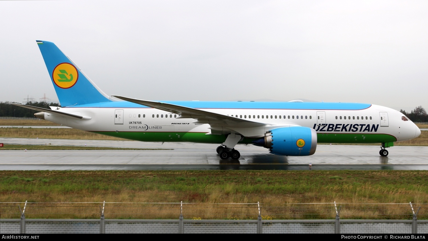 Aircraft Photo of UK78705 | Boeing 787-8 Dreamliner | Uzbekistan Airways | AirHistory.net #720718