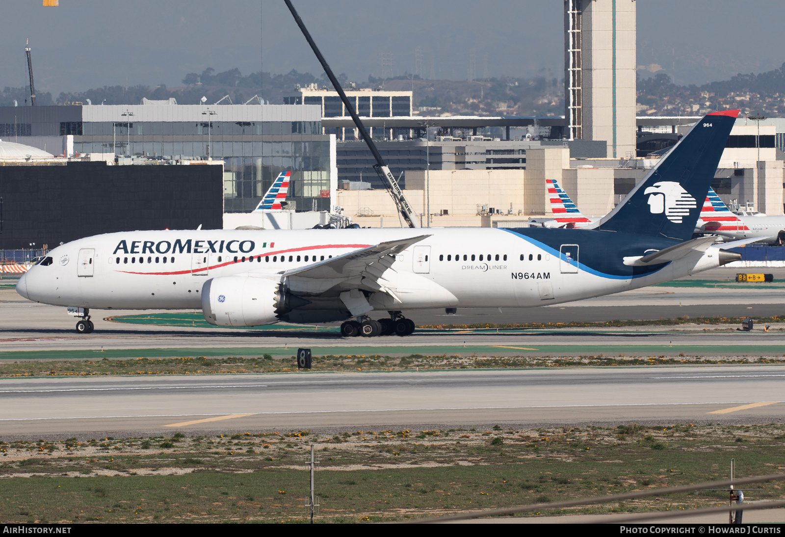 Aircraft Photo of N964AM | Boeing 787-8 Dreamliner | AeroMéxico | AirHistory.net #720722