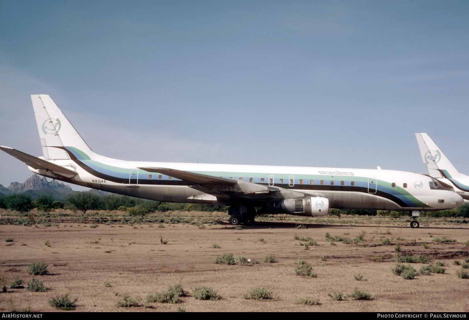 Aircraft Photo of N804E | Douglas DC-8-51 | Mackey International Airlines | AirHistory.net #720753