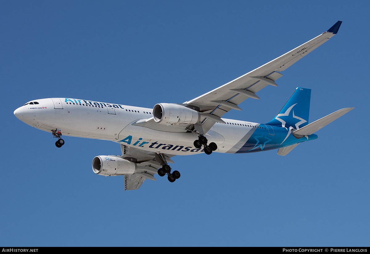 Aircraft Photo of C-GUBL | Airbus A330-243 | Air Transat | AirHistory.net #720761